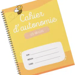 Cahier d'autonomie - Les abeilles