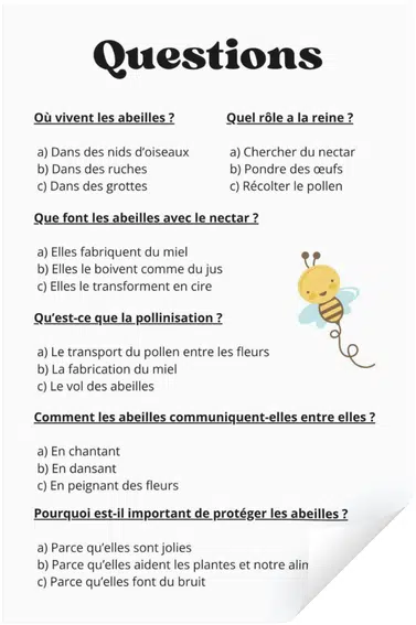 Cahier d'autonomie - Les abeilles – Image 3